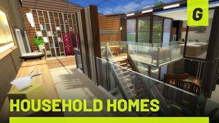 A Warm Family Home for the Hussains | The Sims 4 - Household Homes