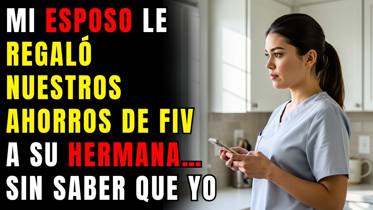 Mi esposo le regaló nuestros ahorros de FIV a su hermana… sin saber que yo ya tenía un plan para...
