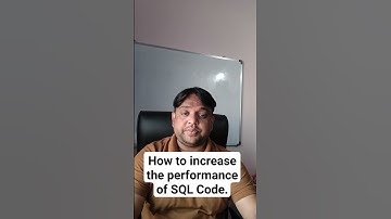 How to optimize the SQL code. Performance tuning interview Questions and Answers. #pandeyguruji #sql