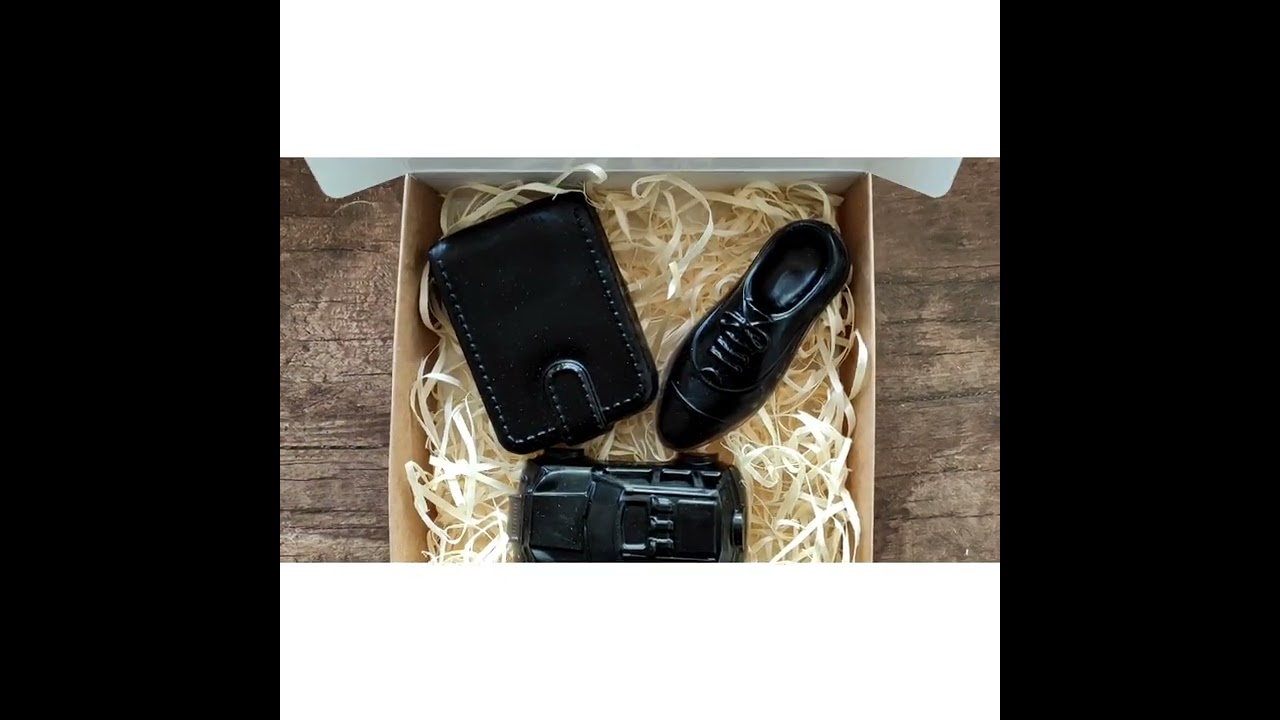 мыло ручной работы мужское Портмоне туфля джин