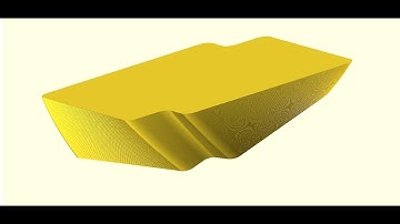 OpenScad (урок №14 Процедура OFFSET)