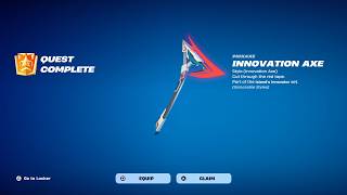 How To Get Innovation Axe Pickaxe NOW FREE In Fortnite! (Free Innovation Axe Pickaxe)