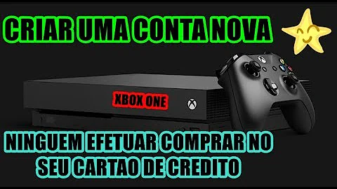 Como criar uma conta no Xbox séries S?