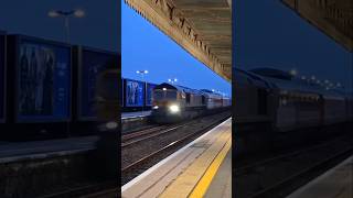 GBRF 66s passing Taunton on the Railway 200 Inspiration Train #britishrail #britishrailways