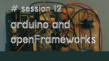 openFrameworks creative coding: Interfacing with Arduino