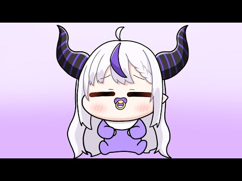 【手描き】ラプラス・ダークネス、爆誕…!!!【Hololive/ホロライブ切り抜き】