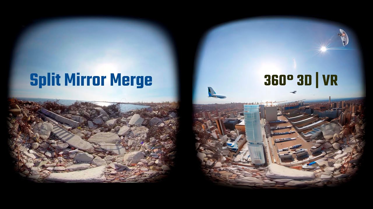 Split Mirror Merge - 360° | VR / spatial audio - YouTube