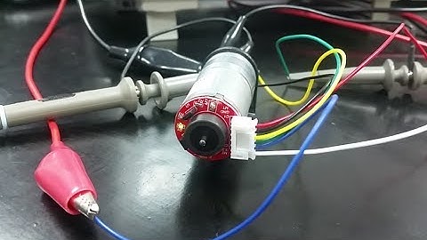 Motor DC com Encoder de Quadratura e Caixa de Redução