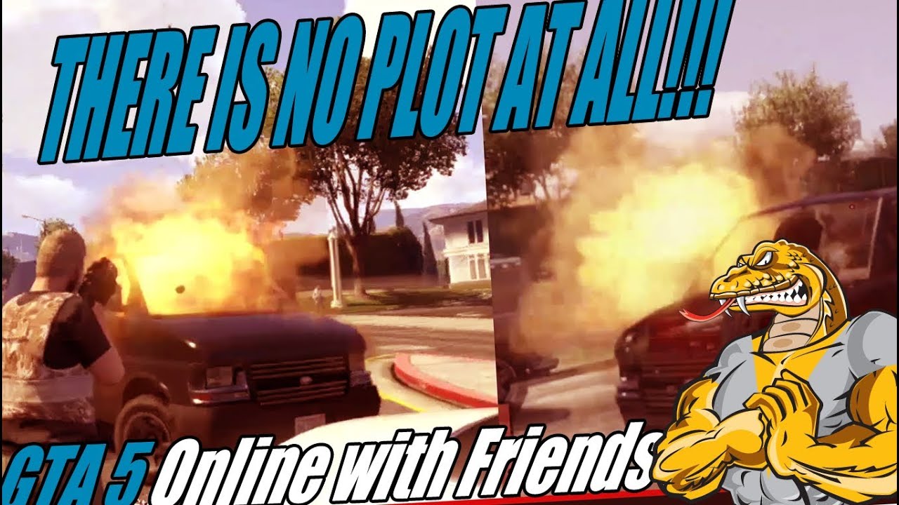 quest cali GTA 5 Online Funny Moments - This Video Has No Fucking Plot