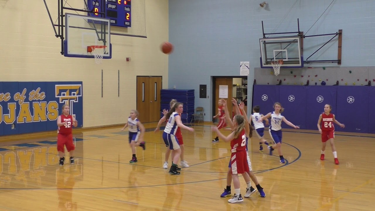 Riverside at Triton - 5th Grade Girls Basketball A game 🏀 2-19-2019
