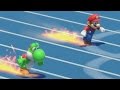 Mario and Sonic at the Rio 2016 Olympic Games - 100m (All Characters Gameplay)