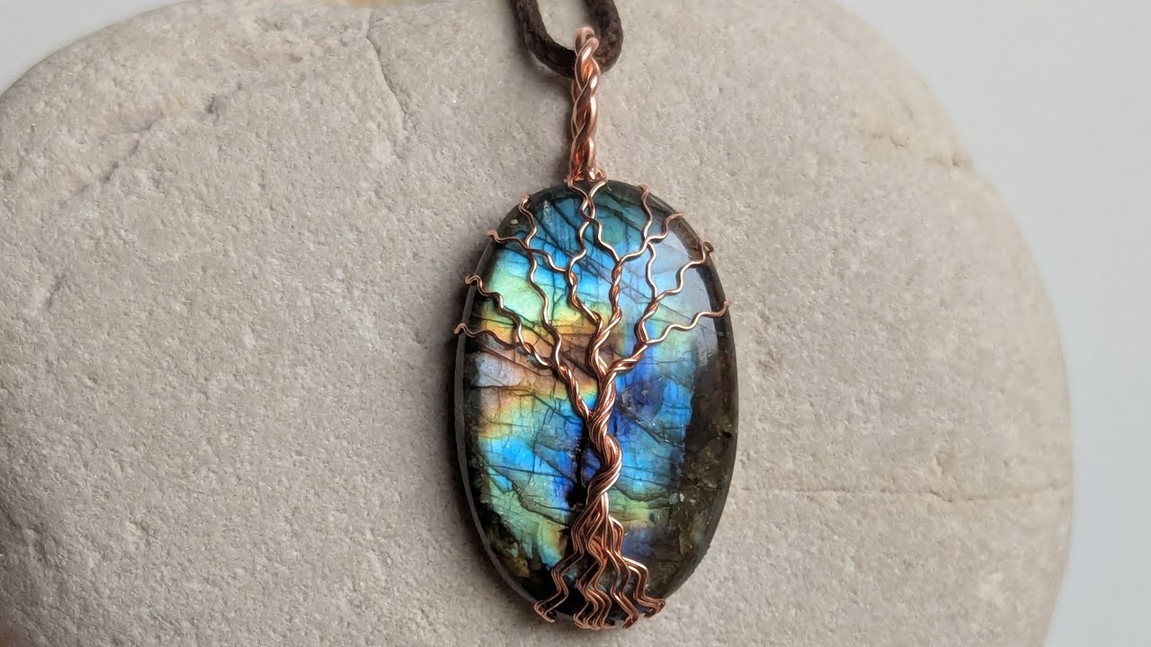 Easier Tree of Life Pendant for Beginners Wire Wrapping Tutorial