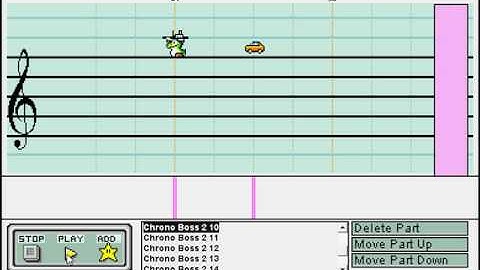 Chrono Trigger - Boss Battle 2 Theme in Mario Paint Composer