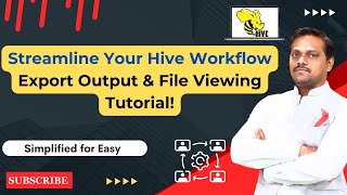 Export Output to Text File | Hive Tutorial Part-8 | View the File