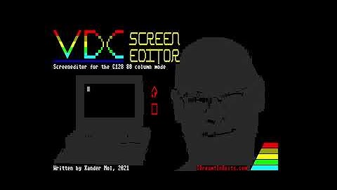 C128: VDC Screen Editor - New palette mode, visual PETSCII and favorite slots