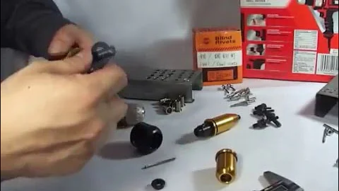 Rivet Drill  Attachment  Cordless riveting adaptor riveter gun (Installation Tool Series), 2 in 1