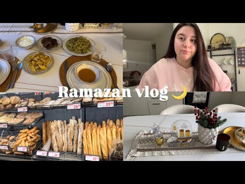 RAMAZAN VLOG - İLK SAHUR İLK İFTAR 🌙