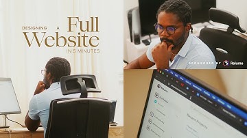 LEARN HOW TO DESIGN A FULL WEBSITE IN 5 MINUTES