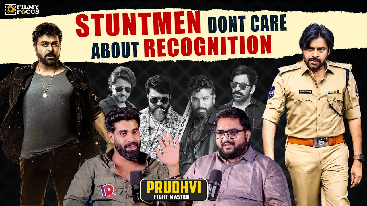 Fight Master Pruthvi: Stuntmen Dont Care About Recognition | Dheeraj Babu | Telugu Podcast