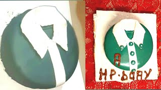 Easy and yummy shirt cake for birthday|| best cake decoration idea for birthday 