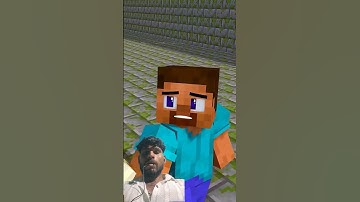 Steve And Mikey & JJ Running Away From Lava Trap! Part 2 I Funny Animation #minecraft #gaming #gamep
