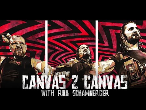 A reunited Shield takes over in living color!: WWE Canvas 2 Canvas