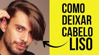 ESCOVA NO CABELO MASCULINO | COMO ALISAR CABELO MASCULINO 2021 | ALEX CURSINO