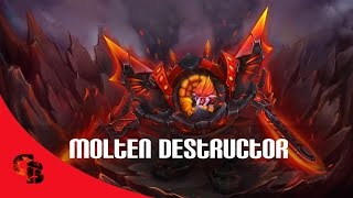 Dota 2: Store - Timbersaw - Molten Destructor