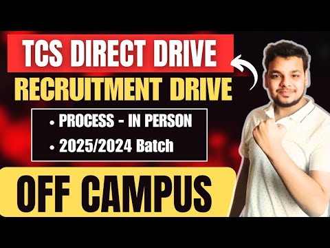TCS Direct Recruitment