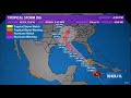 Tropical Storm Ida: Forecast cone, spaghetti models and warnings