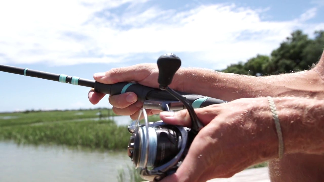 toadfish rod and reel combo