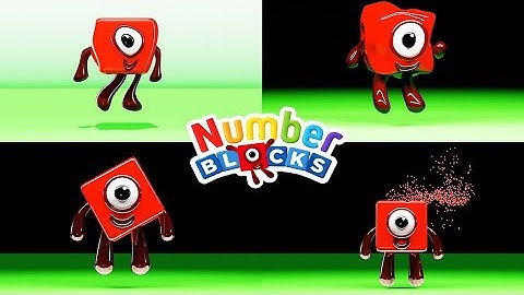 NEW! NUMBERBLOCKS Quadparison Part 29 | 3D Blender Lab