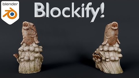 Make Any Objects into Lego in Blender!