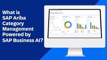 SAP Ariba Category Management Powered by SAP Business AI