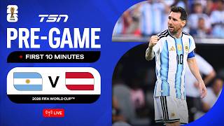 Argentina vs. Austria Pre-Game + First 10 Minutes | FIFA World Cup