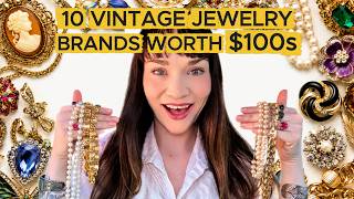 Vintage Jewelry Brands Worth $100s (Don't Miss These!)