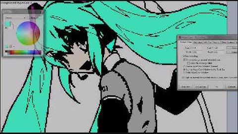 MIKU HATSUNE DRAWING!