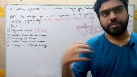 Polytropic Process  Numericals Part 1