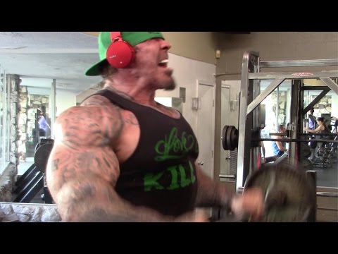 BIGGER BY THE DAY - DAY 18 - CARB LOAD - BACK & BI'S -  CHRIS HERRERA - 30LBS