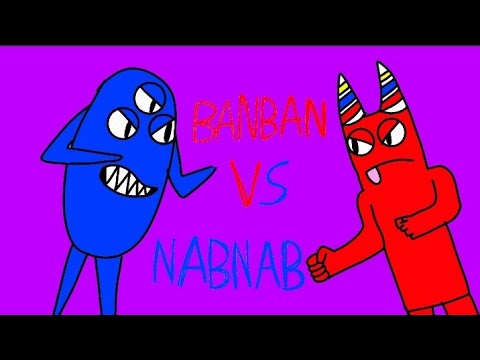 Garten of Banban 4 - BANBAN vs NABNAB Behind The Scenes 