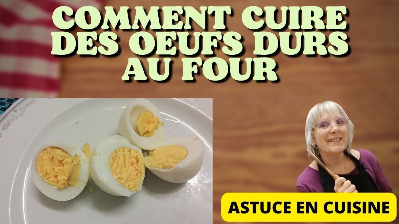 Comment faire cuire des œufs durs au four ? - YouTube