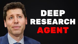 OpenAI's STUNNING 'DEEP RESEARCH' AGENT!