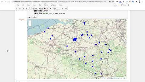 Reading and plotting Geospatial data using a Haversine function