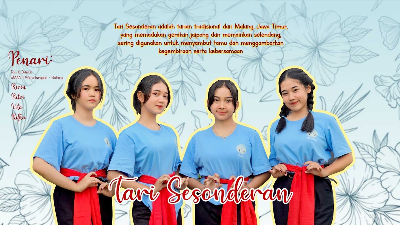 TARI SESONDERAN : TACESHA PRAMESWARI) SMA NEGERI 1 WONOTUNGGAL