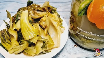 Cách muối DƯA CẢI giòn ngon, vàng đẹp để lâu không váng, úng
