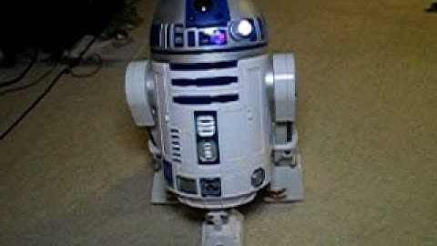 R2D2 Interactive Robot -- Easter egg (1)