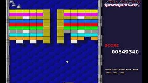 Arkanoid HTML Canvas accelerated 4x (complete walkthrough 100%)
