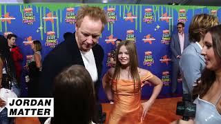 Jordan Matter Talks Getting Slimed at the Kid's Choice Awards | Hollywire