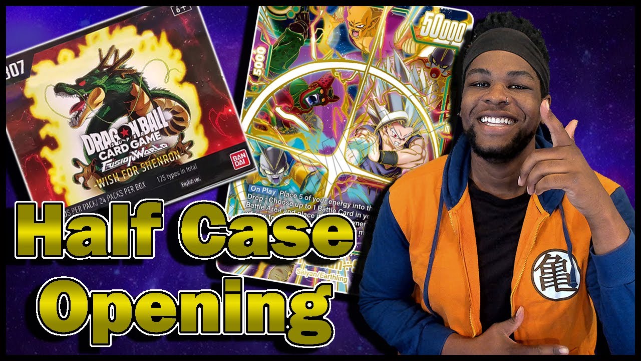 BEAST GOATHAN IS HERE! Dragon Ball Super Fusion World Wish For Shenron Half Case Opening!