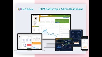 CrmX Admin - Dashboard UI framework and Software Dashboard Design